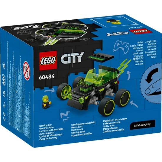 Imagine LEGO CITY VEHICULE MASINA DE CURSE DIN JOCURI VIDEO 60484