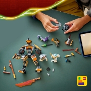 Imagine LEGO NINJAGO ROBOTUL DE MISIUNE AL LUI COLE SI DRAGONUL ZANE 71854