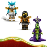 Imagine LEGO NINJAGO ROBOTUL DE MISIUNE AL LUI COLE SI DRAGONUL ZANE 71854
