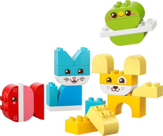 Imagine LEGO DUPLO ANIMALUTE DE COMPANIE CREATIVE 3 IN 1 10477