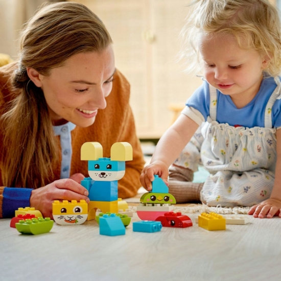 Imagine LEGO DUPLO ANIMALUTE DE COMPANIE CREATIVE 3 IN 1 10477