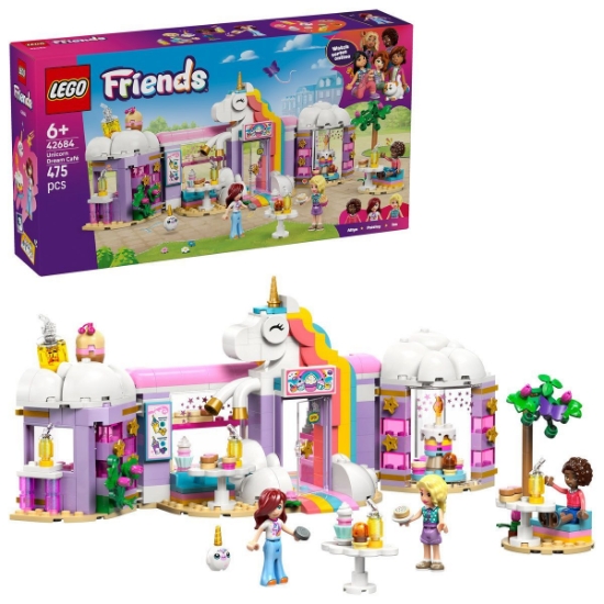Imagine LEGO FRIENDS CAFENEAUA DE VIS UNICORN 42684