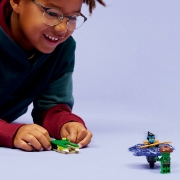 Imagine LEGO NINJAGO NYA VS SPINNERUL MONSTRU CU MUTATII 71849