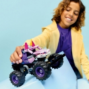 Imagine LEGO TECHNIC MONSTER JAM SPARKLE SMASH CU MOTOR CU ARC 42220