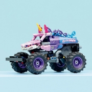 Imagine LEGO TECHNIC MONSTER JAM SPARKLE SMASH CU MOTOR CU ARC 42220