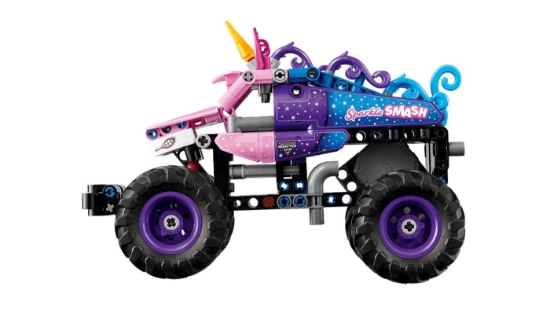 Imagine LEGO TECHNIC MONSTER JAM SPARKLE SMASH CU MOTOR CU ARC 42220