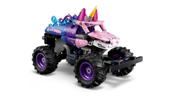 Imagine LEGO TECHNIC MONSTER JAM SPARKLE SMASH CU MOTOR CU ARC 42220