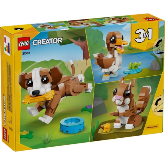 Imagine LEGO CREATOR ANIMALE ADORABILE CATELUS JUCAUS 31382