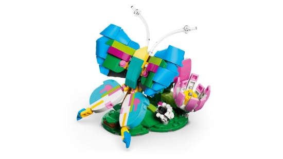 Imagine LEGO CREATOR ANIMALE SALBATICE COLIBRI COLORAT 31384