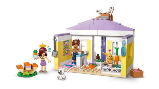 Imagine LEGO FRIENDS HOTEL PENTRU IEPURASI IN ORASUL HEARTLAKE 42679