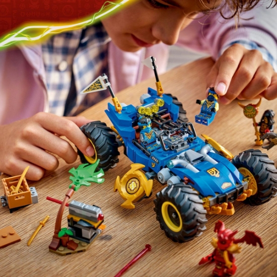 Imagine LEGO NINJAGO MASINA TRANSFORMABILA A LUI JAY 71856