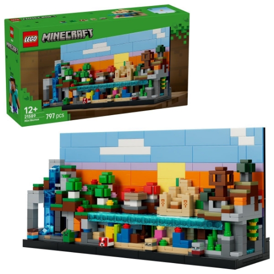 Imagine LEGO MINECRAFT MINIBIOMURI 21589