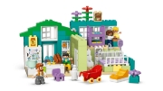 Imagine LEGO DUPLO CASA MODERNA DE FAMILIE 3 IN 1 CU FIGURINE 10470