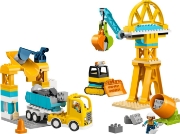 Imagine LEGO DUPLO SANTIER SI VEHICULE DE CONSTRUCTII 3 IN 1 10476