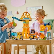 Imagine LEGO DUPLO SANTIER SI VEHICULE DE CONSTRUCTII 3 IN 1 10476