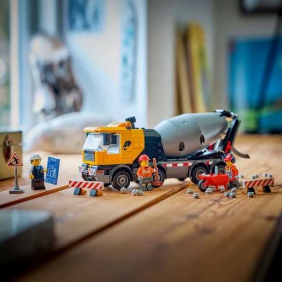 Imagine LEGO CITY AUTOBETONIERA 60478