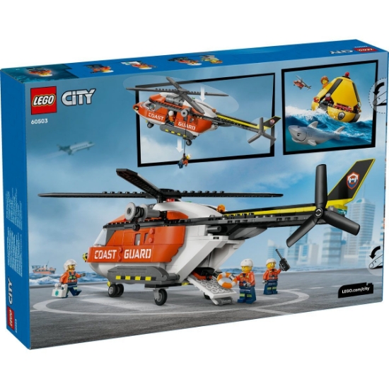 Imagine LEGO CITY ELICOPTER AL PAZEI DE COASTA 60503