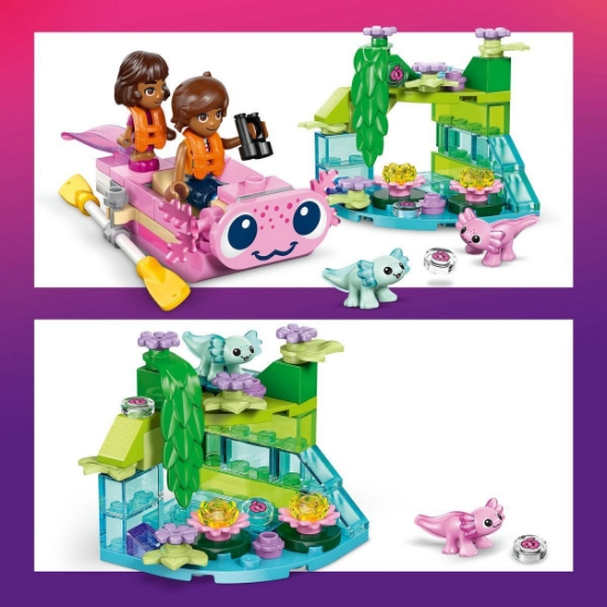 Imagine LEGO FRIENDS BARCA AXOLOTL PENTRU AVENTURI 42681
