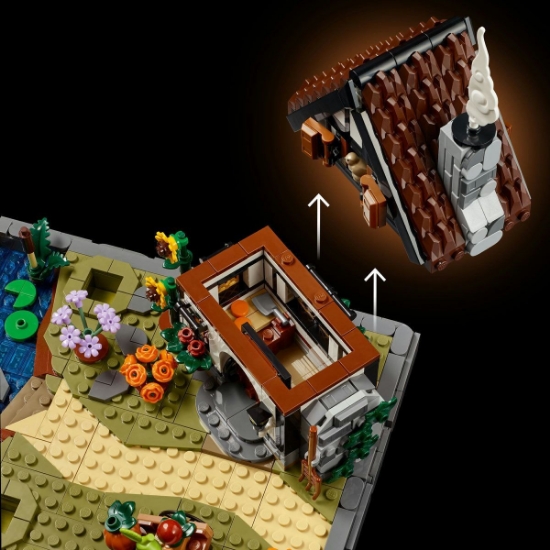 Imagine LEGO ICONS GRADINA DE CABANA TOAMNA 11372