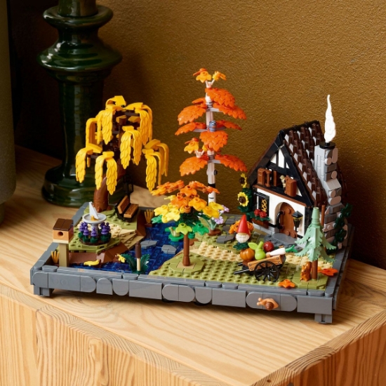 Imagine LEGO ICONS GRADINA DE CABANA TOAMNA 11372