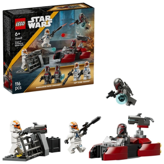 Imagine LEGO STAR WARS PACHET DE LUPTA ASEDIUL DE PE MANDALORE 75449