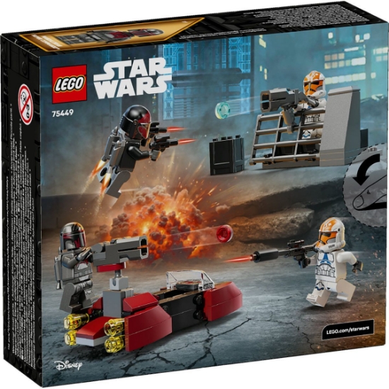 Imagine LEGO STAR WARS PACHET DE LUPTA ASEDIUL DE PE MANDALORE 75449