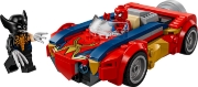 Imagine LEGO MARVEL OMUL PAIANJEN IN MASINA VS WOLVERINE VENOMIZAT 76336
