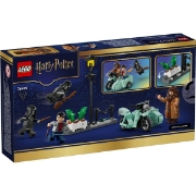 Imagine LEGO HARRY POTTER HAGRID SI HARRY IN FUGA DE PE ALEEA BOSCHETELOR 76459