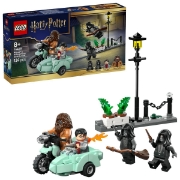 Imagine LEGO HARRY POTTER HAGRID SI HARRY IN FUGA DE PE ALEEA BOSCHETELOR 76459