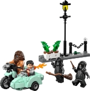 Imagine LEGO HARRY POTTER HAGRID SI HARRY IN FUGA DE PE ALEEA BOSCHETELOR 76459