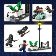 Imagine LEGO HARRY POTTER HAGRID SI HARRY IN FUGA DE PE ALEEA BOSCHETELOR 76459