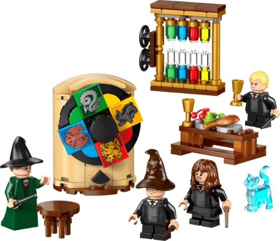 Imagine LEGO HARRY POTTER CASTELUL HOGWARTS CEREMONIA JOBENULUI MAGIC 76460
