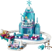 Imagine LEGO DISNEY FROZEN AVENTURA CU SANIA PE SINE LA CASTELUL DE GHEATA  AL ELSEI 43281