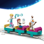 Imagine LEGO DISNEY FROZEN AVENTURA CU SANIA PE SINE LA CASTELUL DE GHEATA  AL ELSEI 43281