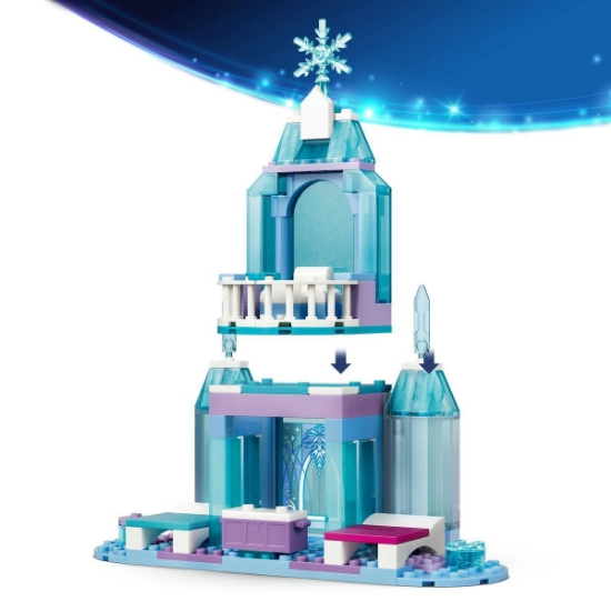 Imagine LEGO DISNEY FROZEN AVENTURA CU SANIA PE SINE LA CASTELUL DE GHEATA  AL ELSEI 43281