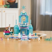 Imagine LEGO DISNEY FROZEN AVENTURA CU SANIA PE SINE LA CASTELUL DE GHEATA  AL ELSEI 43281
