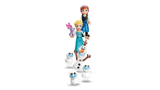 Imagine LEGO DISNEY FROZEN AVENTURA CU SANIA PE SINE LA CASTELUL DE GHEATA  AL ELSEI 43281