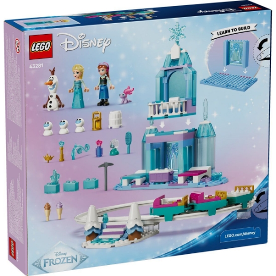 Imagine LEGO DISNEY FROZEN AVENTURA CU SANIA PE SINE LA CASTELUL DE GHEATA  AL ELSEI 43281