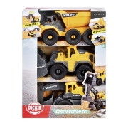 Imagine DICKIE VOLVO SET 3 UTILAJE PENTRU CONSTRUCTII