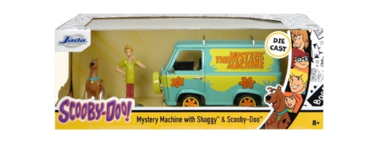 Imagine JADA SCOOBY DOO SET DUBA METALICA MISTERIOASA SCARA 1 LA 24 SI 2 FIGURINE 