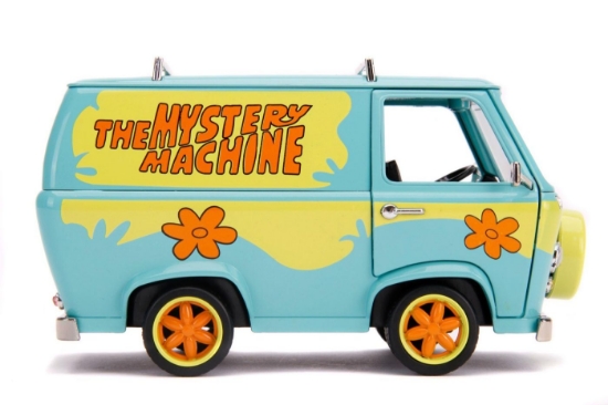 Imagine JADA SCOOBY DOO SET DUBA METALICA MISTERIOASA SCARA 1 LA 24 SI 2 FIGURINE 