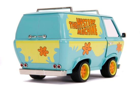 Imagine JADA SCOOBY DOO SET DUBA METALICA MISTERIOASA SCARA 1 LA 24 SI 2 FIGURINE 