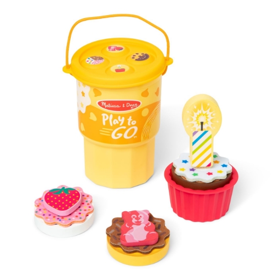 Imagine MELISSA AND DOUG PLAY TO GO SET DE JOACA BRIOSE SI FURSECURI LA PACHET