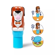 Imagine MELISSA AND DOUG STICKER WOW SET DE JOACA AUTOCOLANTE SI STAMPILA CATELUS