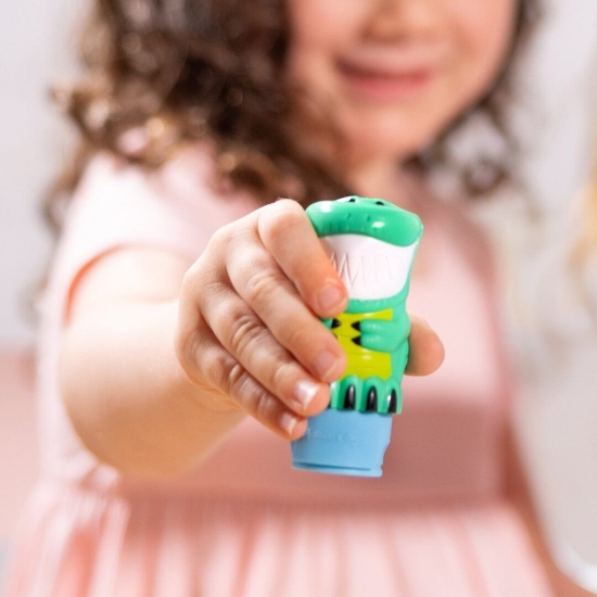 Imagine MELISSA AND DOUG STICKER WOW SET DE JOACA AUTOCOLANTE SI STAMPILA DINOZAUR