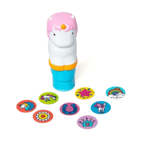 Imagine MELISSA AND DOUG STICKER WOW SET DE JOACA AUTOCOLANTE SI STAMPILA UNICORN