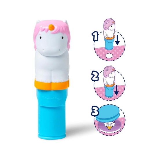 Imagine MELISSA AND DOUG STICKER WOW SET DE JOACA AUTOCOLANTE SI STAMPILA UNICORN