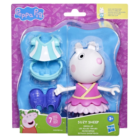 Imagine  PEPPA PIG SET FIGURINA SI ACCESORII VESTIMENTARE 15CM