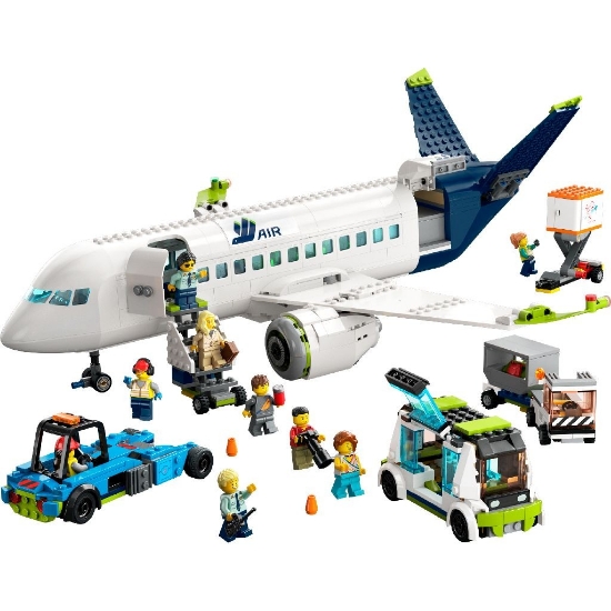 Imagine LEGO CITY AVION DE PASAGERI 60367 