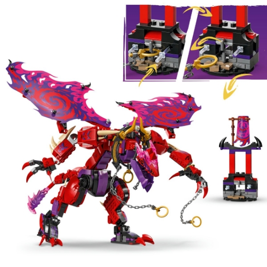 Imagine LEGO NINJAGO DRAGONUL HAOSULUI THUNDERFANG 71832